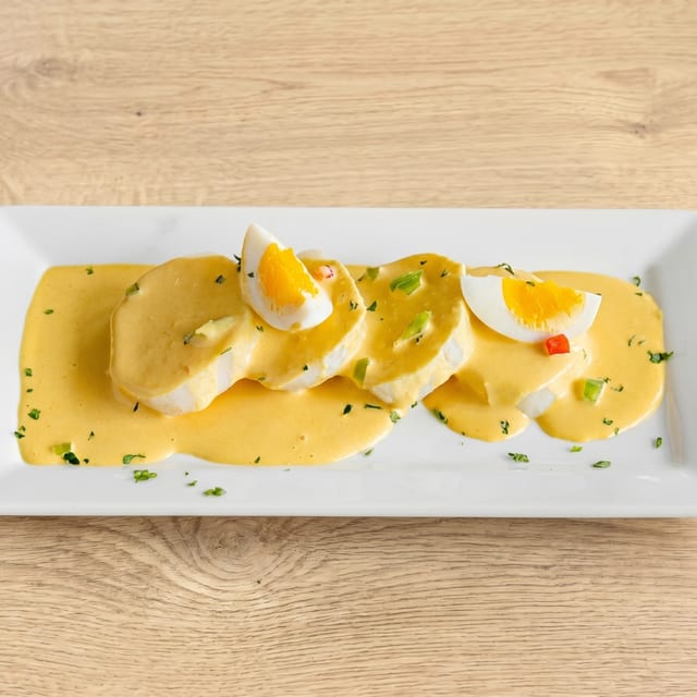 Yuquitas o Papas A La Huancaina.