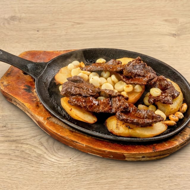 Anticuchos.